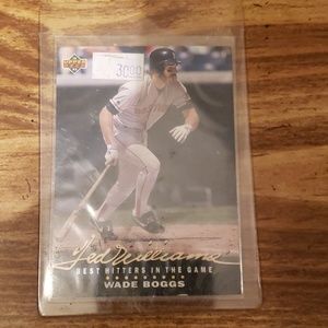 Wade boggs upper deck 1992 baseball card